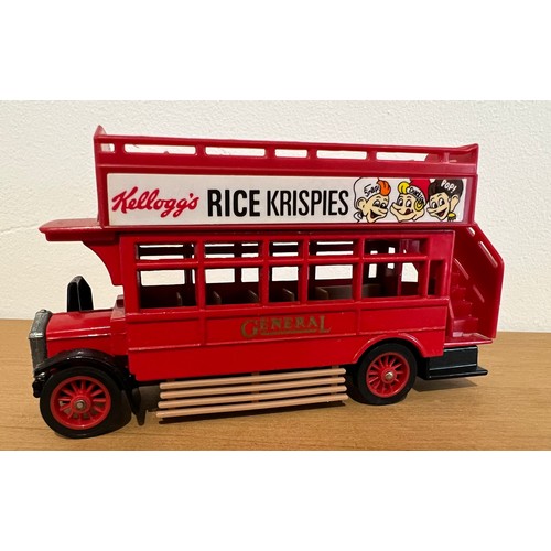 12 - 4 X MATCHBOX MODELS OF YESTERYEAR,
3 X Y-23 1922 AEC OMNIBUS,
ADVERTISING SCHWEPPES TONIC WATER / KE... 