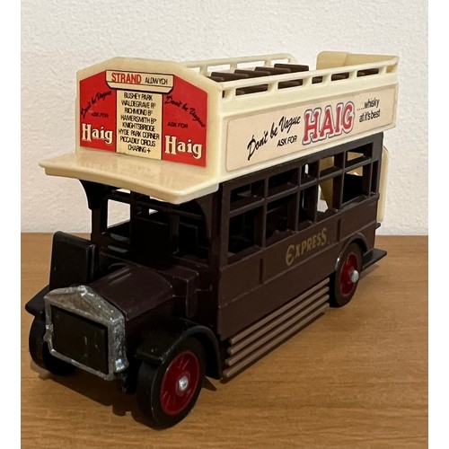 12 - 4 X MATCHBOX MODELS OF YESTERYEAR,
3 X Y-23 1922 AEC OMNIBUS,
ADVERTISING SCHWEPPES TONIC WATER / KE... 