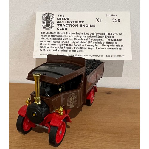 15 - 4 X MATCHBOX MODELS OF YESTERYEAR,
Y-27 1922 FODEN STEAM LORRY,
ADVERTISING GUINESS / TATE & LYLE SU... 