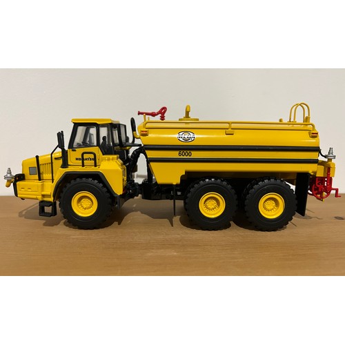 42 - KOMATSU HM400-1 WATER TANKER, REF:40061, DIE CAST, 1:50, BOXED, GTEAT CONDITION