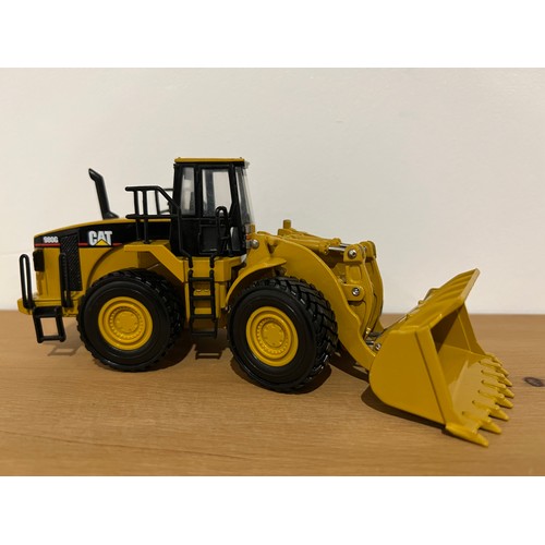 46 - NORSCOT CAT 980G WHEEL LOADER, REF:55027, DIE CAST, 1:50, BOXED, GREAT CONDITION