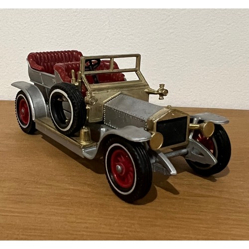 57 - 2 X MATCHBOX MODELS OF YESTERYEAR, 1 X Y-10 1906 ROLLS ROYCE SILVER GHOST 1:51, 1 X Y-24 1928 BUGATT... 