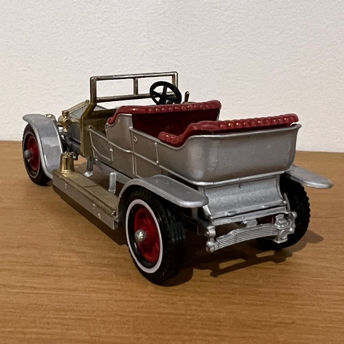 57 - 2 X MATCHBOX MODELS OF YESTERYEAR, 1 X Y-10 1906 ROLLS ROYCE SILVER GHOST 1:51, 1 X Y-24 1928 BUGATT... 