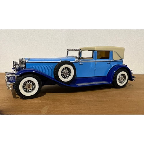 49 - 3 X MATCHBOX MODELS OF YESTERYEAR, 1 X Y-1 1936 JAGUAR SS-100 1:38, 1 X Y-4 1930 DUESENBERG MODEL J ... 