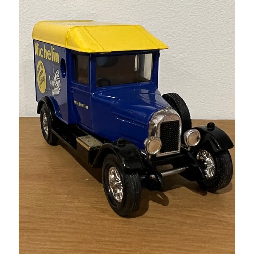 55 - 4 X MATCHBOX MODELS OF YESTERYEAR, 1 X Y-19 1929 MORRIS COWLEY VAN (MICHELIN) 1:39, 1 X Y30 1920 MOD... 