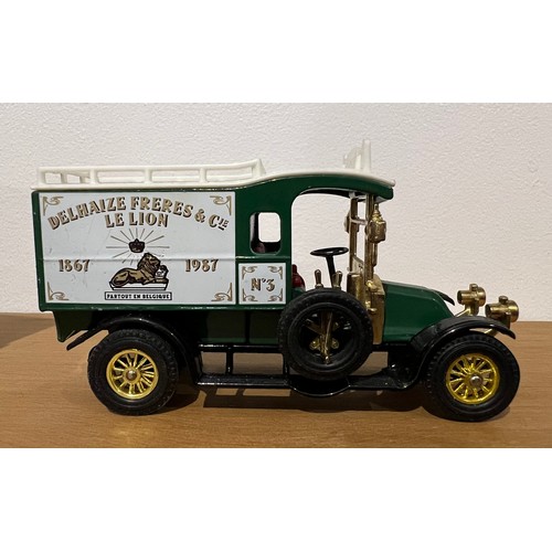 55 - 4 X MATCHBOX MODELS OF YESTERYEAR, 1 X Y-19 1929 MORRIS COWLEY VAN (MICHELIN) 1:39, 1 X Y30 1920 MOD... 