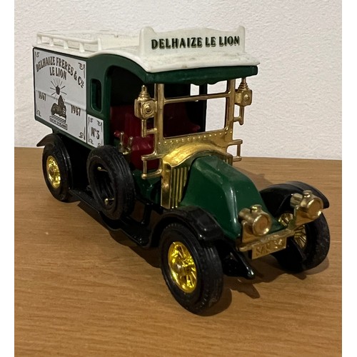 55 - 4 X MATCHBOX MODELS OF YESTERYEAR, 1 X Y-19 1929 MORRIS COWLEY VAN (MICHELIN) 1:39, 1 X Y30 1920 MOD... 