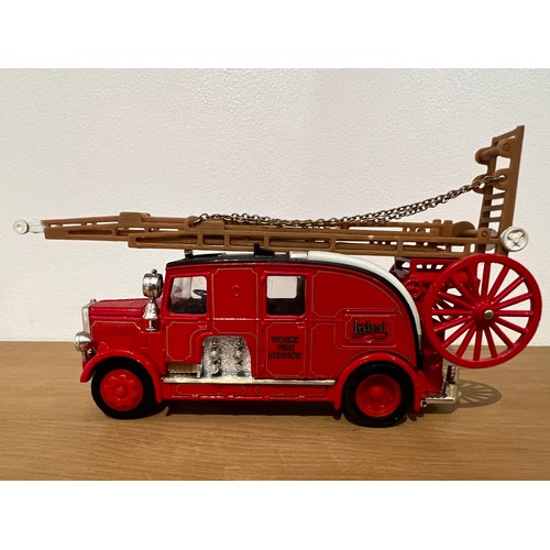 53 - MATCHBOX MODELS OF YESTERYEAR SPECIAL EDITION, YS-9 1936 LEYLAND 'CUB' FIRE ENGINE FK-7, 1:49, DIE C... 