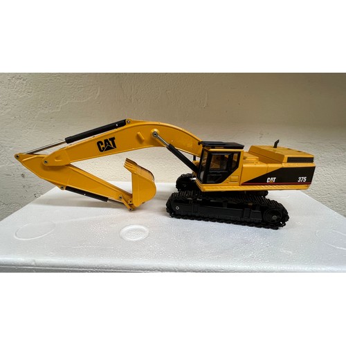 62 - JOAL COMPACT, CATERPILLAR HYDRAULIC EXCAVATOR, 1:50, DIE CAST, BOXED, GREAT CONDITION