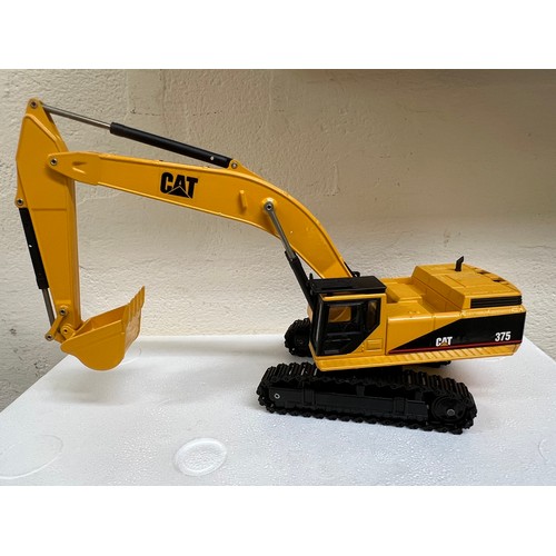 62 - JOAL COMPACT, CATERPILLAR HYDRAULIC EXCAVATOR, 1:50, DIE CAST, BOXED, GREAT CONDITION