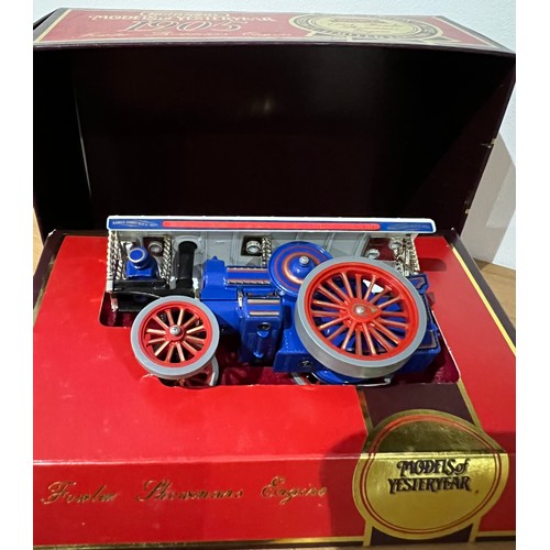 59 - MATCHBOX MODELS OF YESTERYEAR, Y-19 1905 FOWLER SHOWMANS ENGINE, LIMITED EDITION, DIE CAST, BOXED, G... 