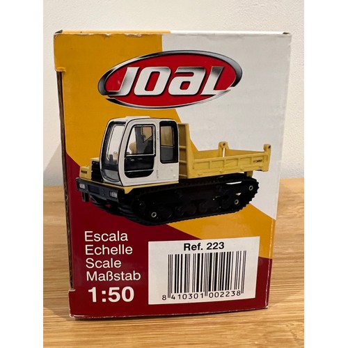 98 - JOAL MOROOKA MST1500VD, TRACK CARRIER, REF:223, 1:50, DIE CAST, BOXED, GREAT CONDITION