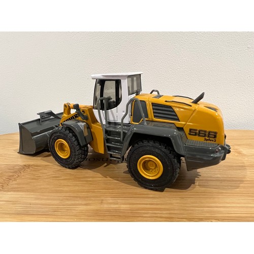 96 - SIKU SUPER, FOUR WHEEL LOADER, LIEBHERR, R 580, REF:3533, 1:50, DIE CAST, BOXED, GREAT CONDITION