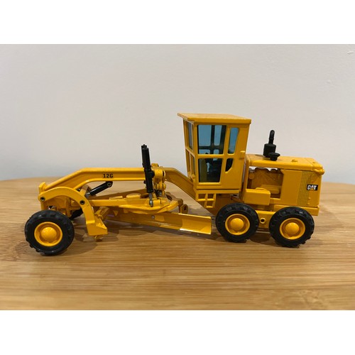 94 - JOAL CATERPILLAR CAT 12G MOTOR GRADER, REF:217, 1:50, DIE CAST, BOXED, GREAT CONDITION