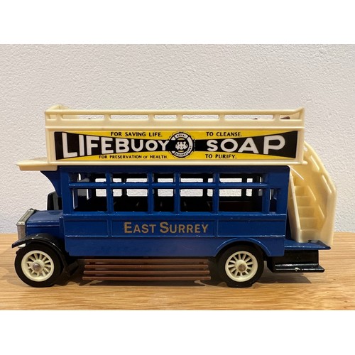 95 - 3 X MATCHBOX MODELS OF YESTERYEAR, 1 X Y-23 1922 AEC 'S' TYPE OMNIBUS 1:72 (LIFEBUOY SOAP), 1 X 1912... 