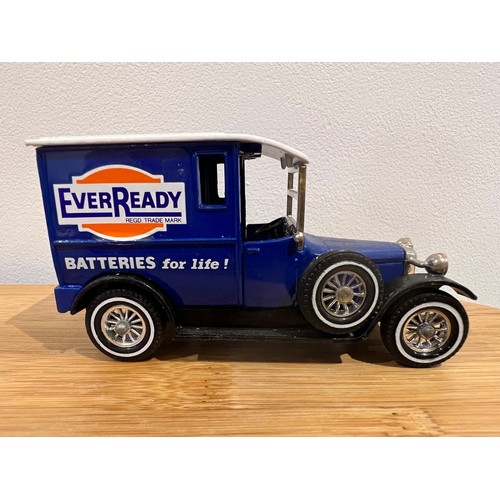 91 - 3 X MATCHBOX MODELS OF YESTERYEAR, 1 X Y5 1927 TALBOT 1:47 (EVERREADY BATTERIES), 1 X Y5 1927 TALBOT... 