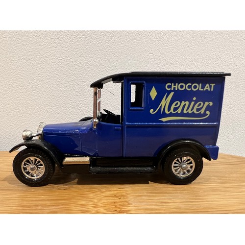 102 - 3 X MATCHBOX MODELS OF YESTERYEAR, 1 X Y5 1927 TALBOT VAN (MENIER CHOCOLAT) 1:47, 1 X Y21 1930 MODEL... 