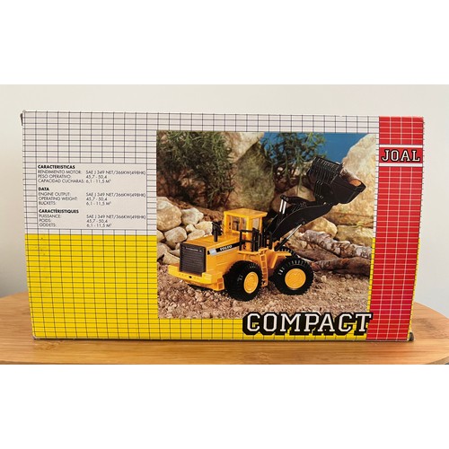 106 - JOAL COMPACT VOLVO L330C LOADER, REF:197, 1:50, DIE CAST, BOXED, GREAT CONDITION