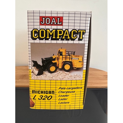 107 - JOAL COMPACT MICHIGAN L320 LOADER, REF:239, 1:50, DIE CAST, BOXED, GREAT CONDITION