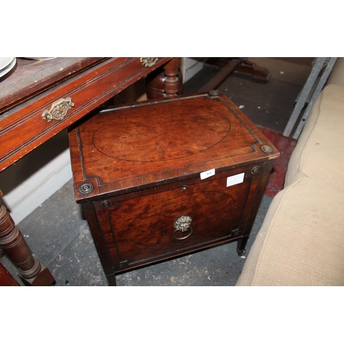 456 - LOCKABLE WINE AND SPIRITS WHEELED CABINET (KEY IN OFFICE)