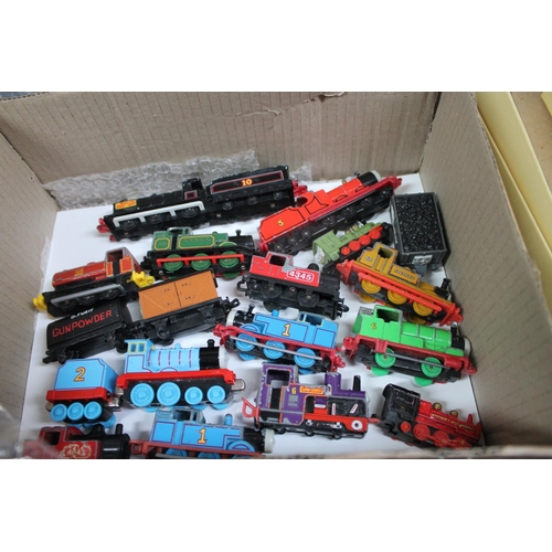 587 - COLLECTION OF THOMAS THE TANK ENGINE TRAINS ETC (17 ITEMS)