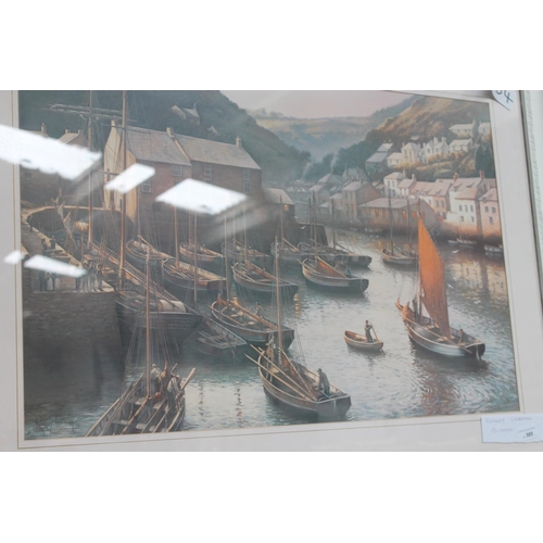 389 - RODNEY CHARMAN POLPERRO PRINT