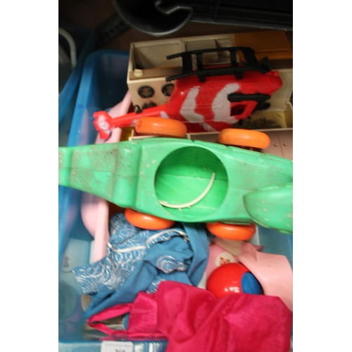 268 - BOX OF MIXED KIDS TOYS ETC