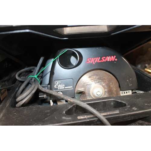 169 - CASED 110V SKILLSAW 600W