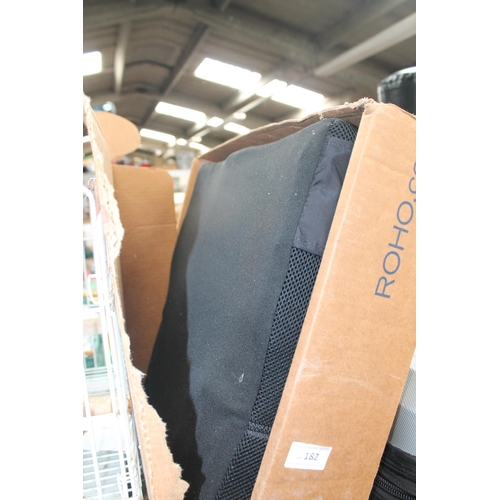 182 - PADDED WHEELCHAIR SEAT CUSHION