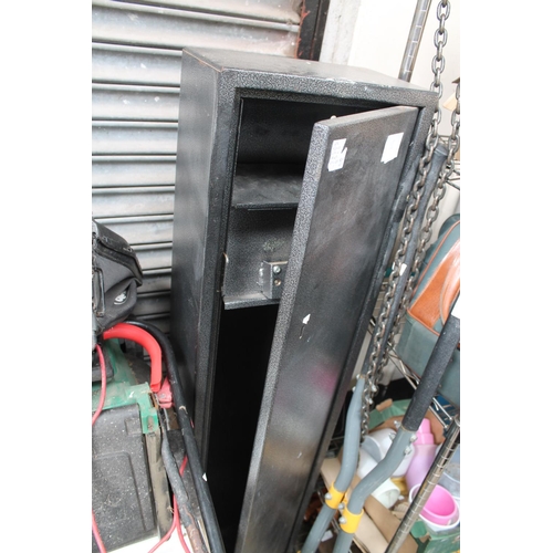 13 - GUN CABINET WITH 2 KEYS (IN OFFICE)