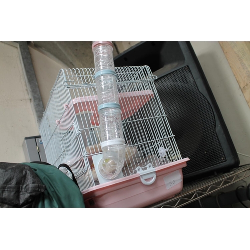 30 - RODENT CAGE WITH ACCESSORIES