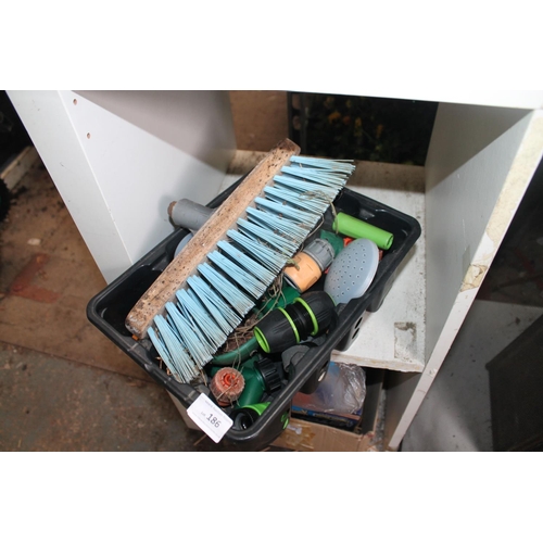 186 - QTY OF GARDEN HOSE ATTACHMENTS
