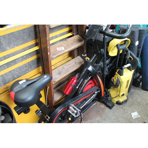 198 - FITNESS CLUB EXERCISE BIKE