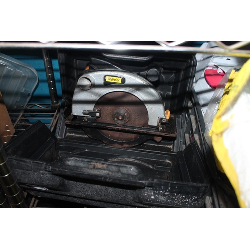40 - MCKELER CIRCULAR SAW 1200W IN CASE, GOOD WORKING ORDER