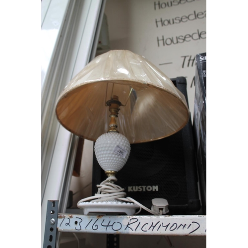 245 - MODERN TABLE LAMP WITH SHADE