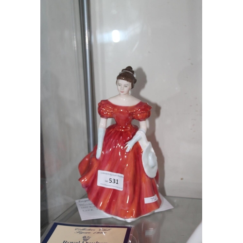 531 - ROYAL DOULTON FIGURINE - WINSOME