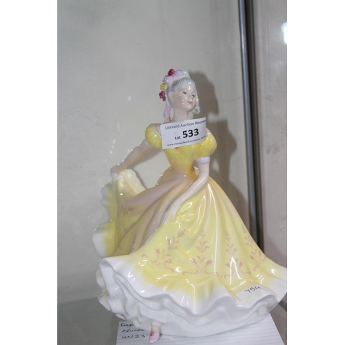 533 - ROYAL DOULTON FIGURINE - NINETTE