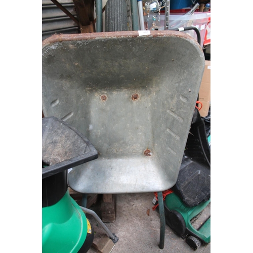 7 - GALVANISED WHEELBARROW