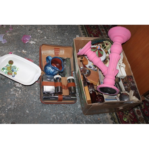 315 - MIXED BOX OF CURIOS INC DVD PLAYER