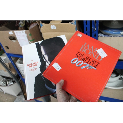 322 - 2 X JAMES BOND BOOKS