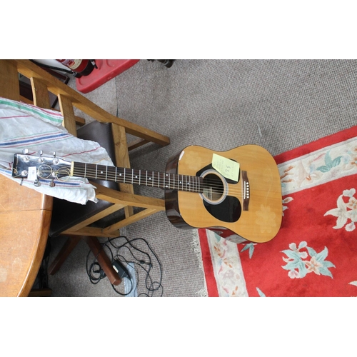 355 - BLUE MOON ACCOUSTIC GUITAR