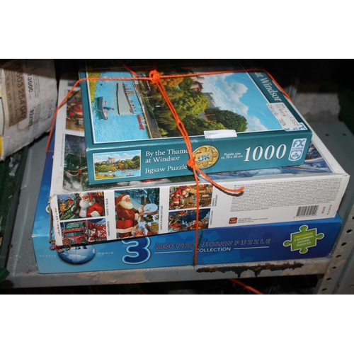 150 - 3 X COMPLETE BOXED JIGSAW PUZZLES