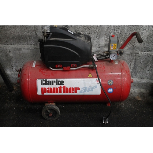 20 - CLARKE PANTHER AIR COMPRESSOR - A/F