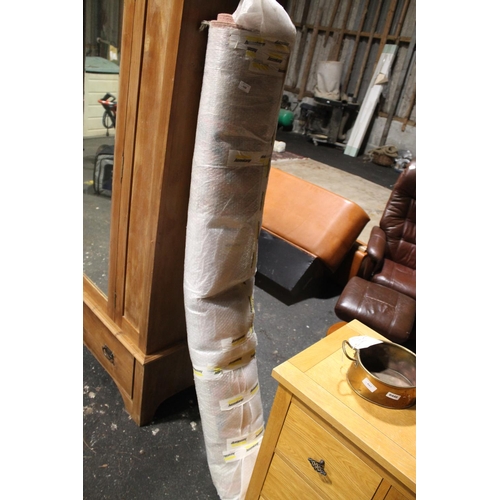 448 - LARGE CLEAN PATTERENED TASSLED RUG