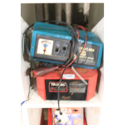 96 - 2 X ELECTRIC BATTERY CHARGERS