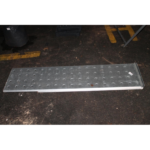 244 - 2 X GALVANISED PET RAMPS