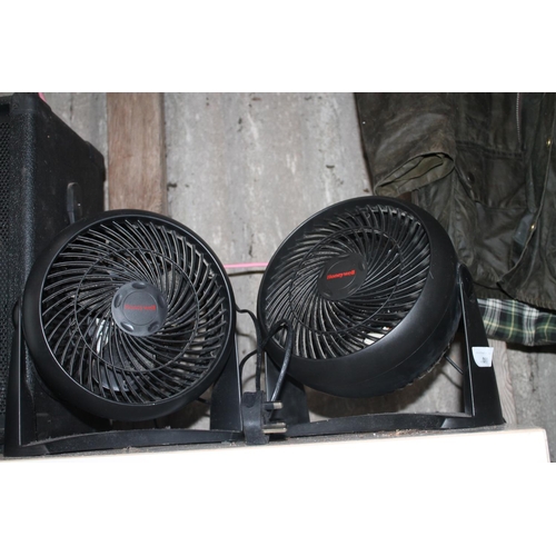 80 - PAIR OF ADJUSTABLE AND STYLISH FANS