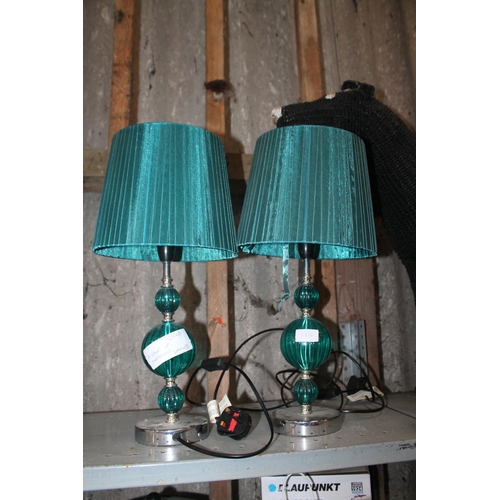 112 - A PAIR OF MATCHING LAMPS