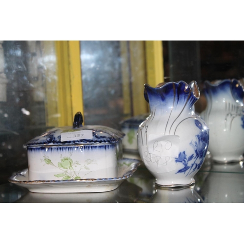 337 - 2 CHINA ITEMS, 1 IS ROYAL DOULTON