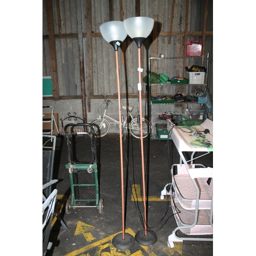 430 - PAIR OF TALL LAMPS